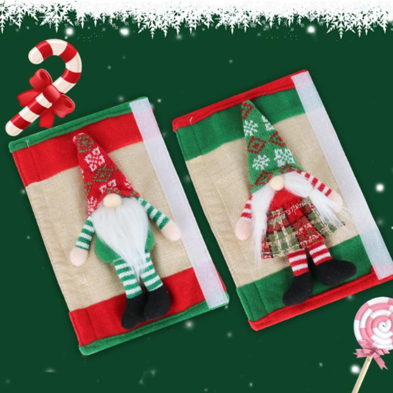 🎅Early Christmas 49%OFF🎅2 set Christmas Gnome Design Fridge Door Handle Cover