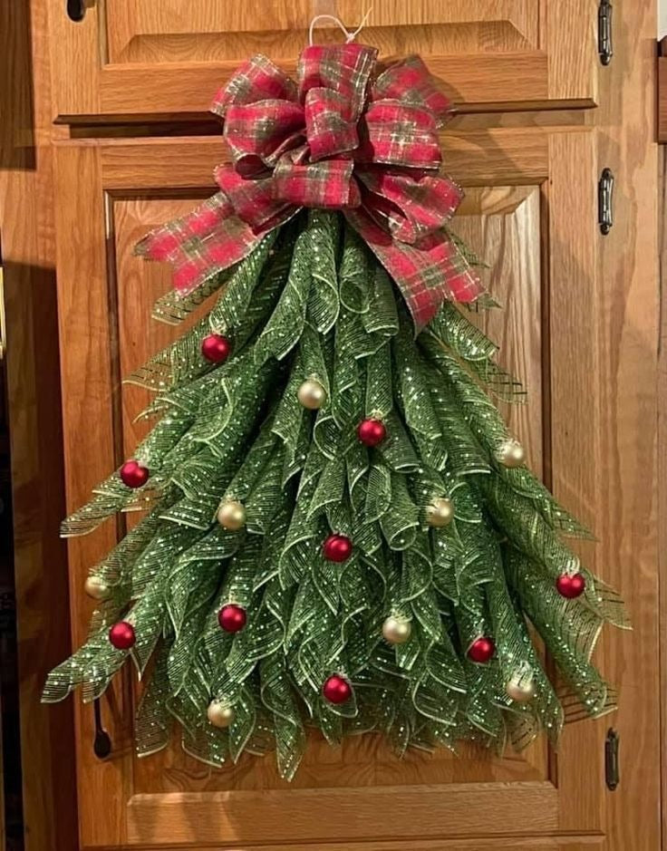 🎄Handmade Christmas Tree Wreath