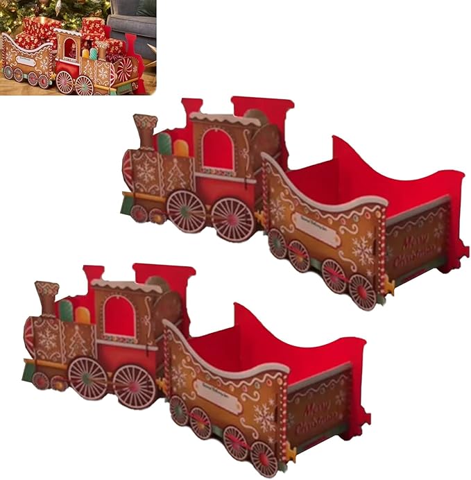 ✨ All Aboard Santa's Gift Train! ✨ Turn Christmas Morning into a Magical Journey