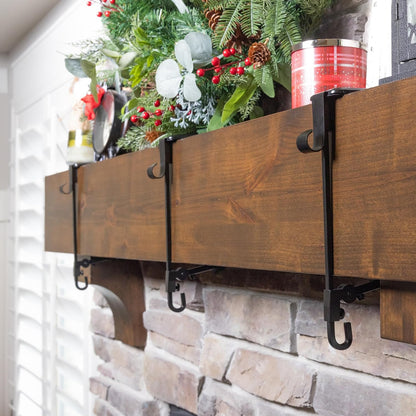 Fireplace Stocking and Garland Hanger