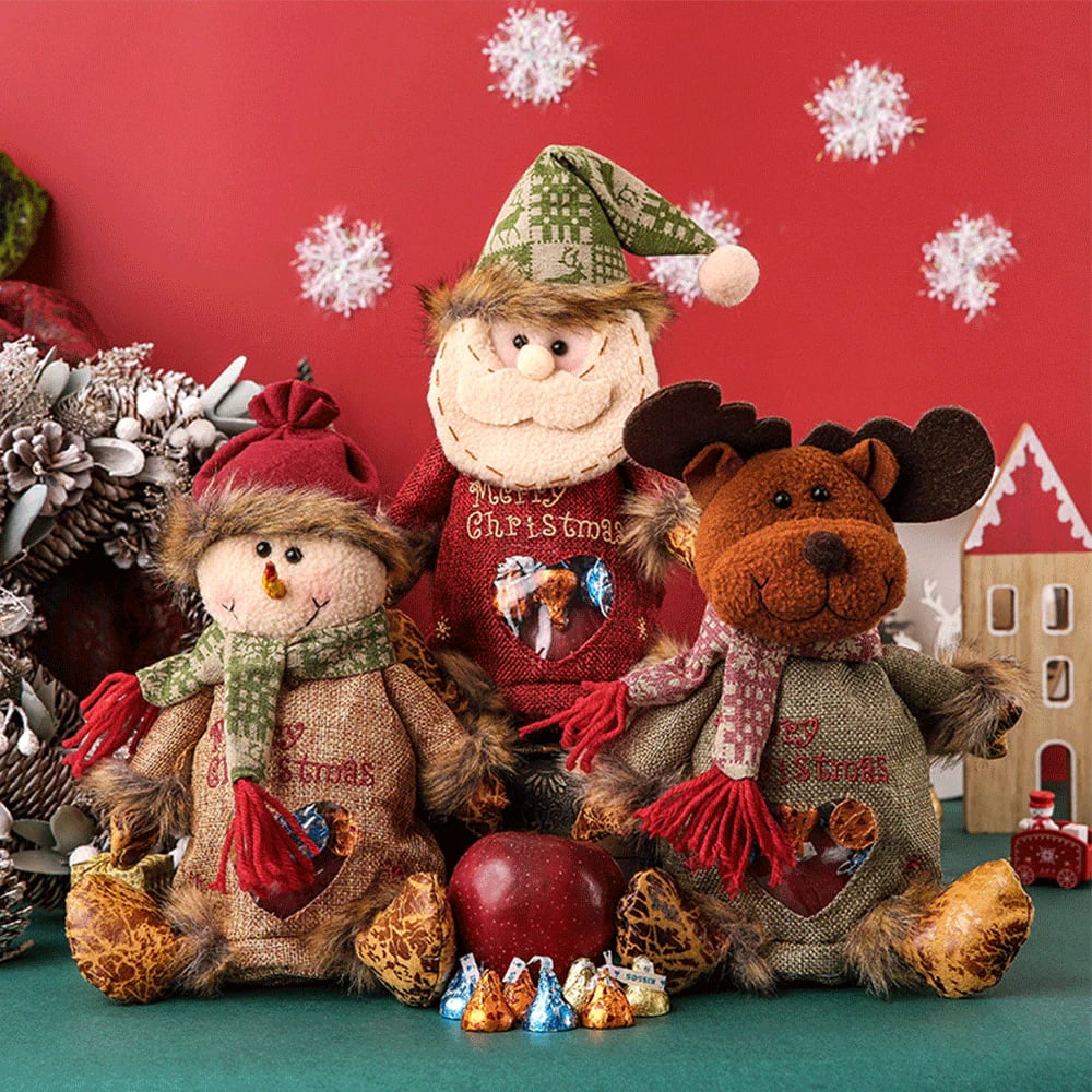 🎁Limited Time 49% OFF-🎄Christmas Gift Bags Zipper Design