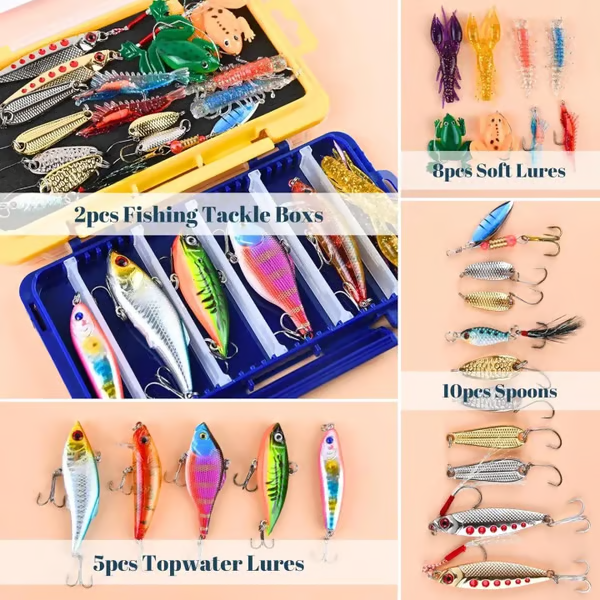 🔥Last Day 49% OFF -🎣2025 Xmas Holiday Fishing Advent Calendar