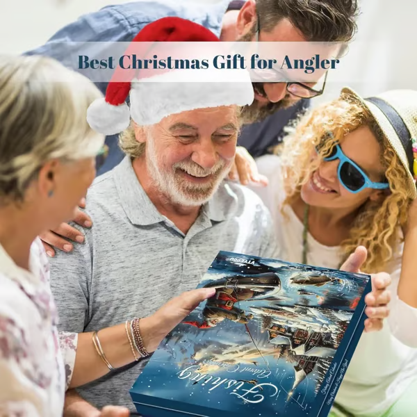 🔥Last Day 49% OFF -🎣2025 Xmas Holiday Fishing Advent Calendar