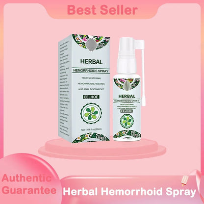 💥Herbal Hemorrhoids Spray - Permanent Removal & No Recurrence
