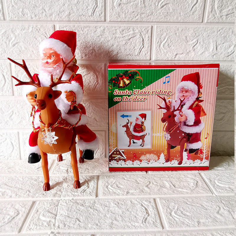 🎅 Early Christmas Sale🎅Electric Climbing Santa With Music