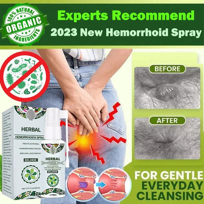 💥Herbal Hemorrhoids Spray - Permanent Removal & No Recurrence