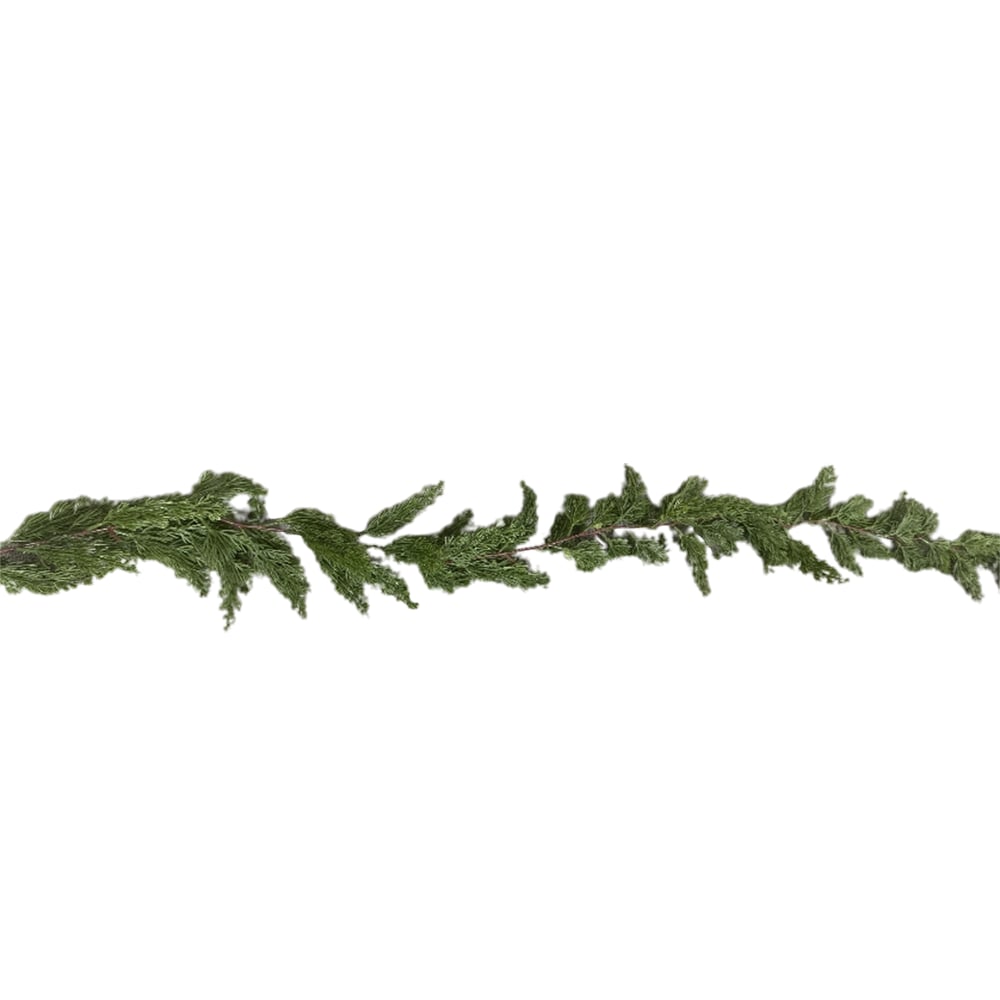 🎅⛄2025 Christmas Artificial Cypress Leaf Vine Wreath🎄(1.8m)
