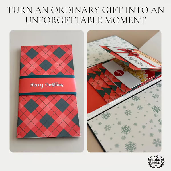 🎁 LAST DAY 49% OFF-Handmade Christmas Gift Card Holder